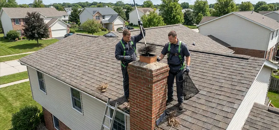 Bird Removal From Chimney in Boise