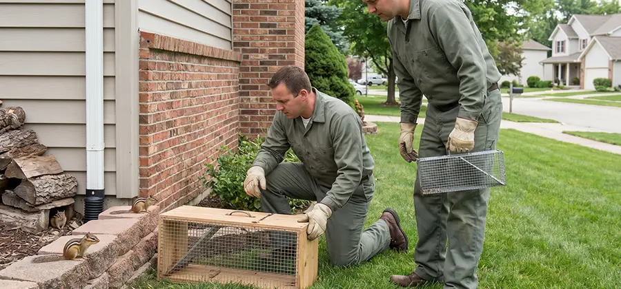 Remove Chipmunks From Yard in Boise