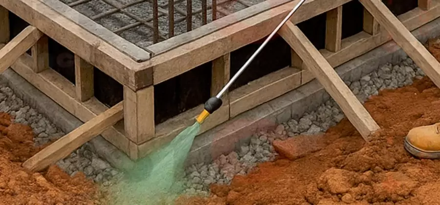 Foundation Slab Termite Treatment in Boise