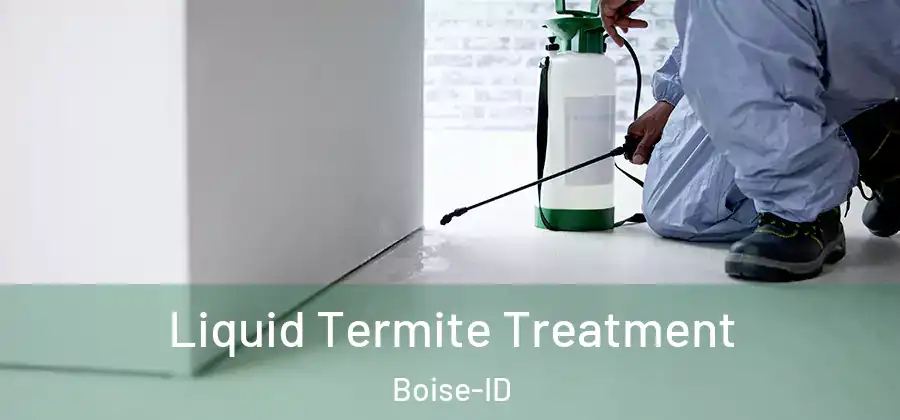  Liquid Termite Treatment Boise-ID