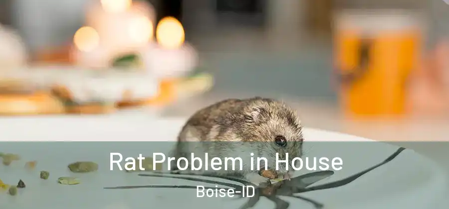  Rat Problem in House Boise-ID